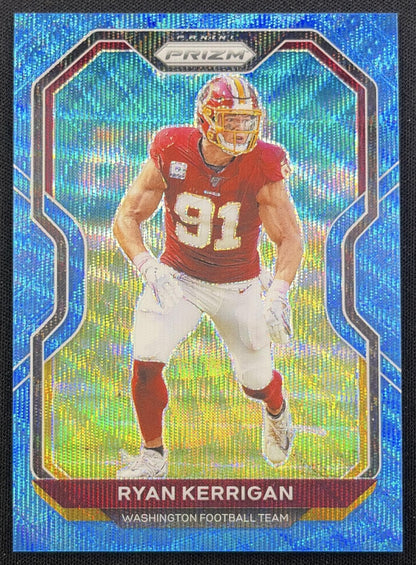 Ryan Kerrigan 2020 Panini Prizm Blue Wave /199 Washington