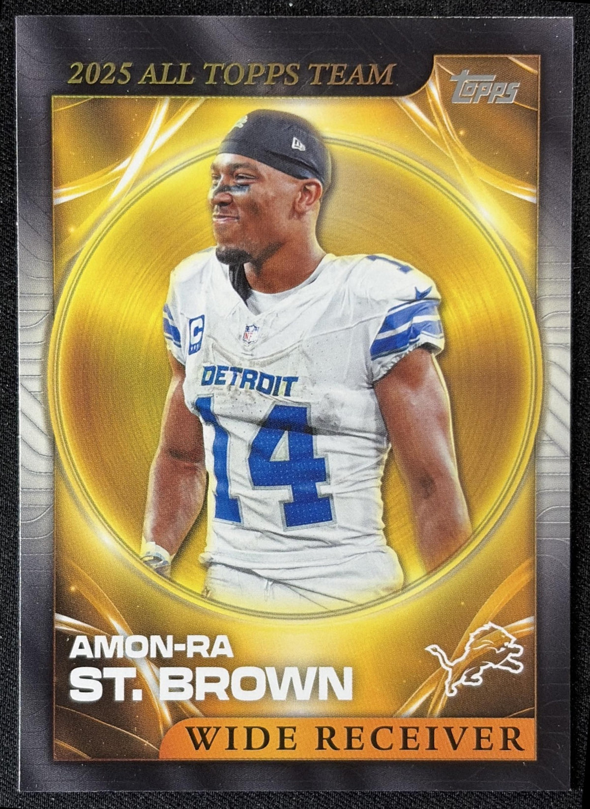 Amon-Ra St. Brown 2026 Topps Flagship 2025 All-Topps Team Lions Football