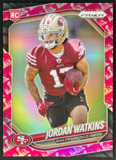 Jordan Watkins 2025 Prizm Super Bowl LX /60 49ers