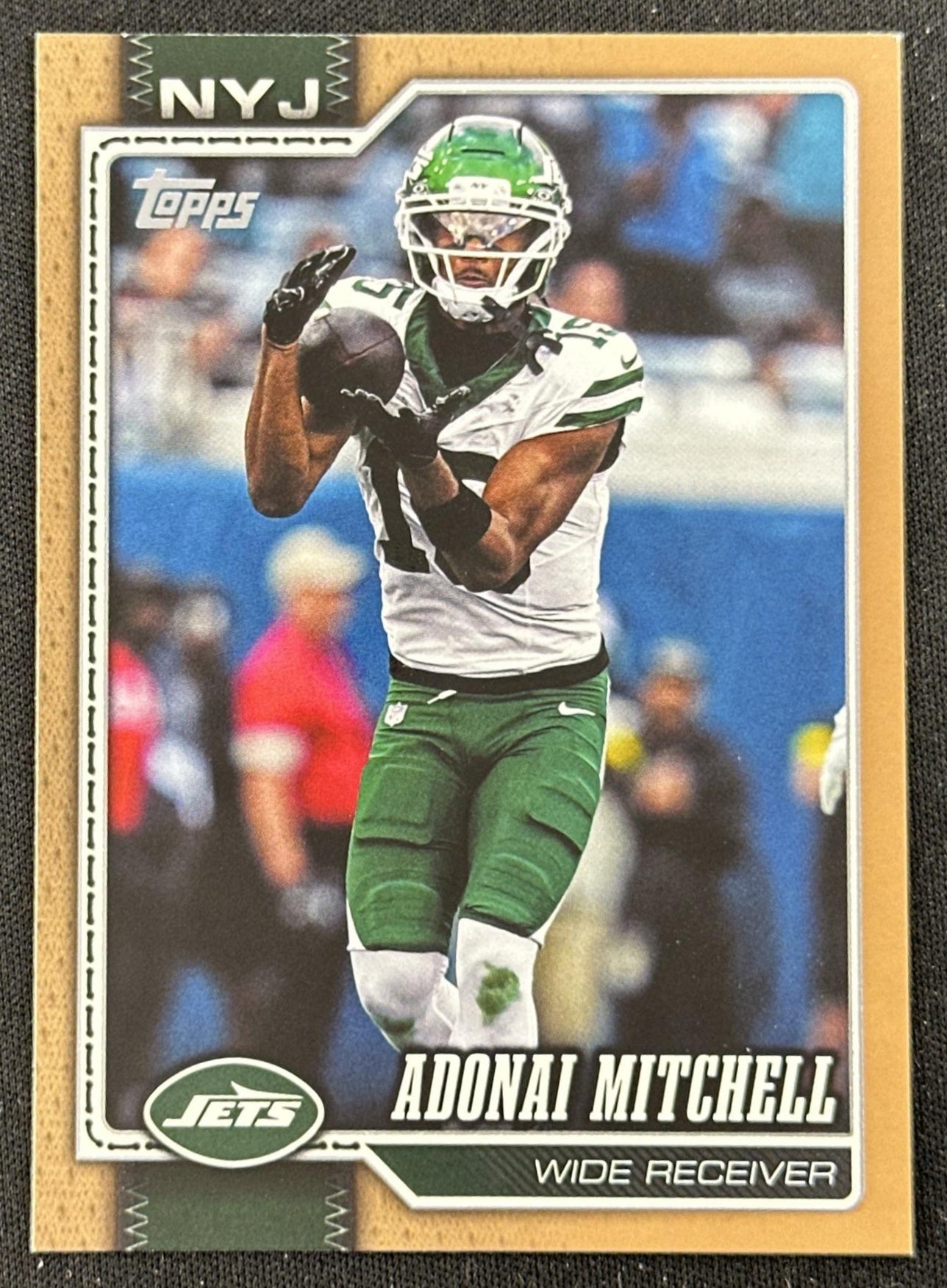 Adonai Mitchell 2026 Topps Flagship Gold /2026 Jets