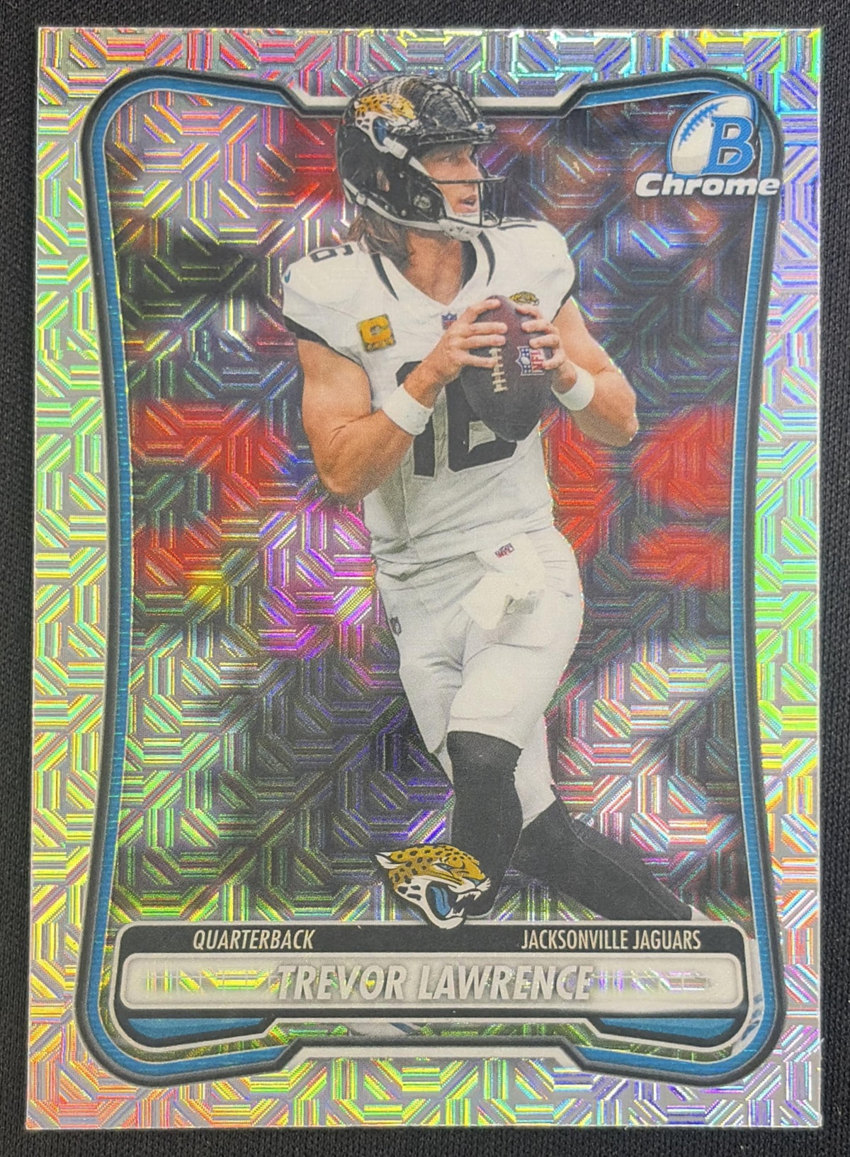 Trevor Lawrence 2026 Bowman Chrome NFL Mojo Refractor Jaguars