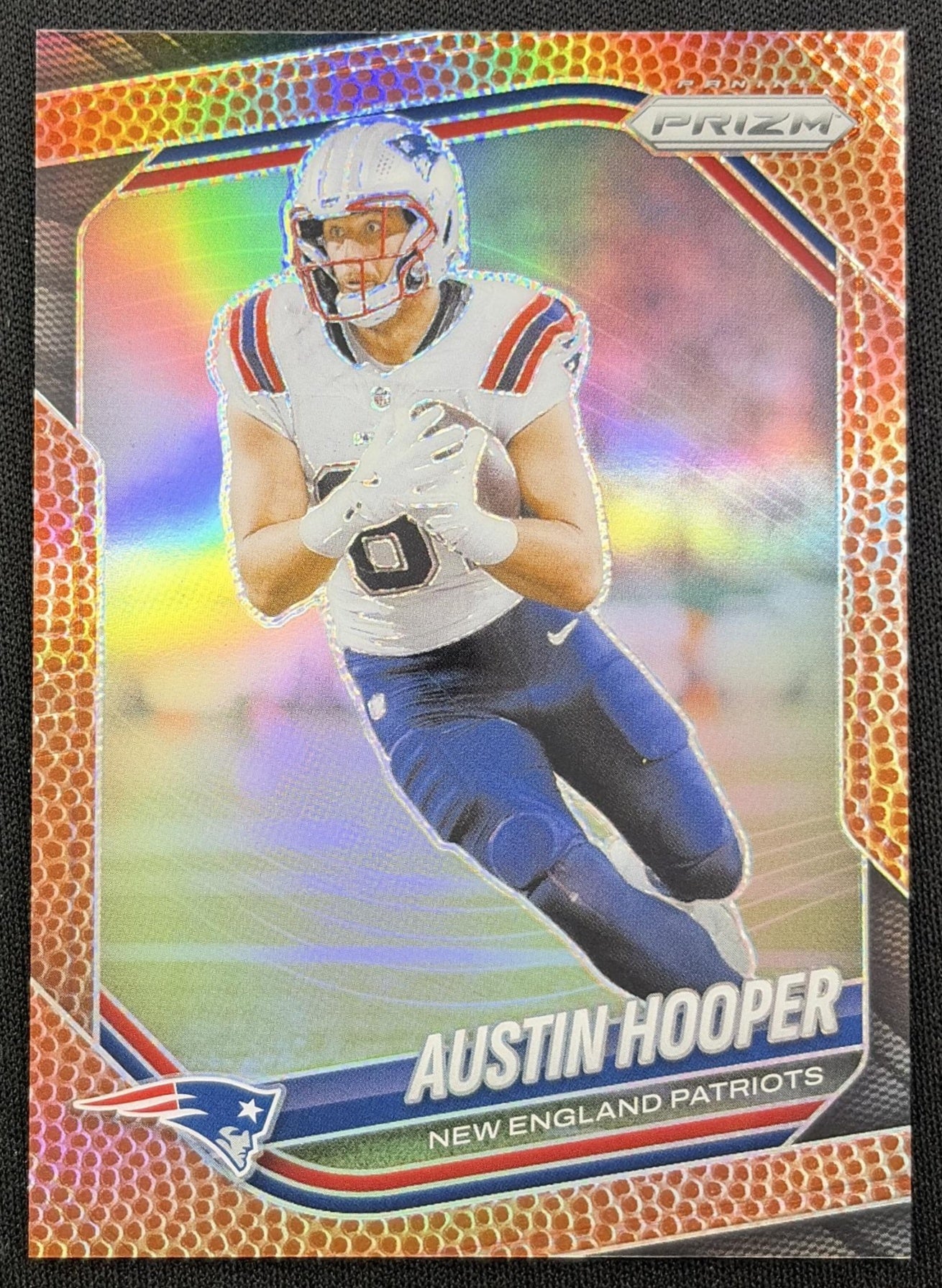 Austin Hooper 2025 Panini Prizm Pigskin /180 Patriots