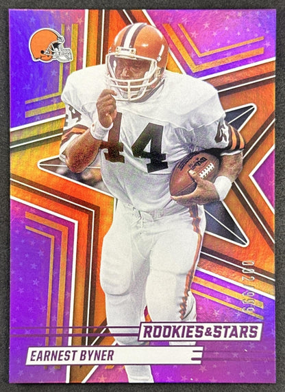 Earnest Byner 2025 Panini Rookies & Stars Purple /999 Browns Default Title Sports Trading Cards