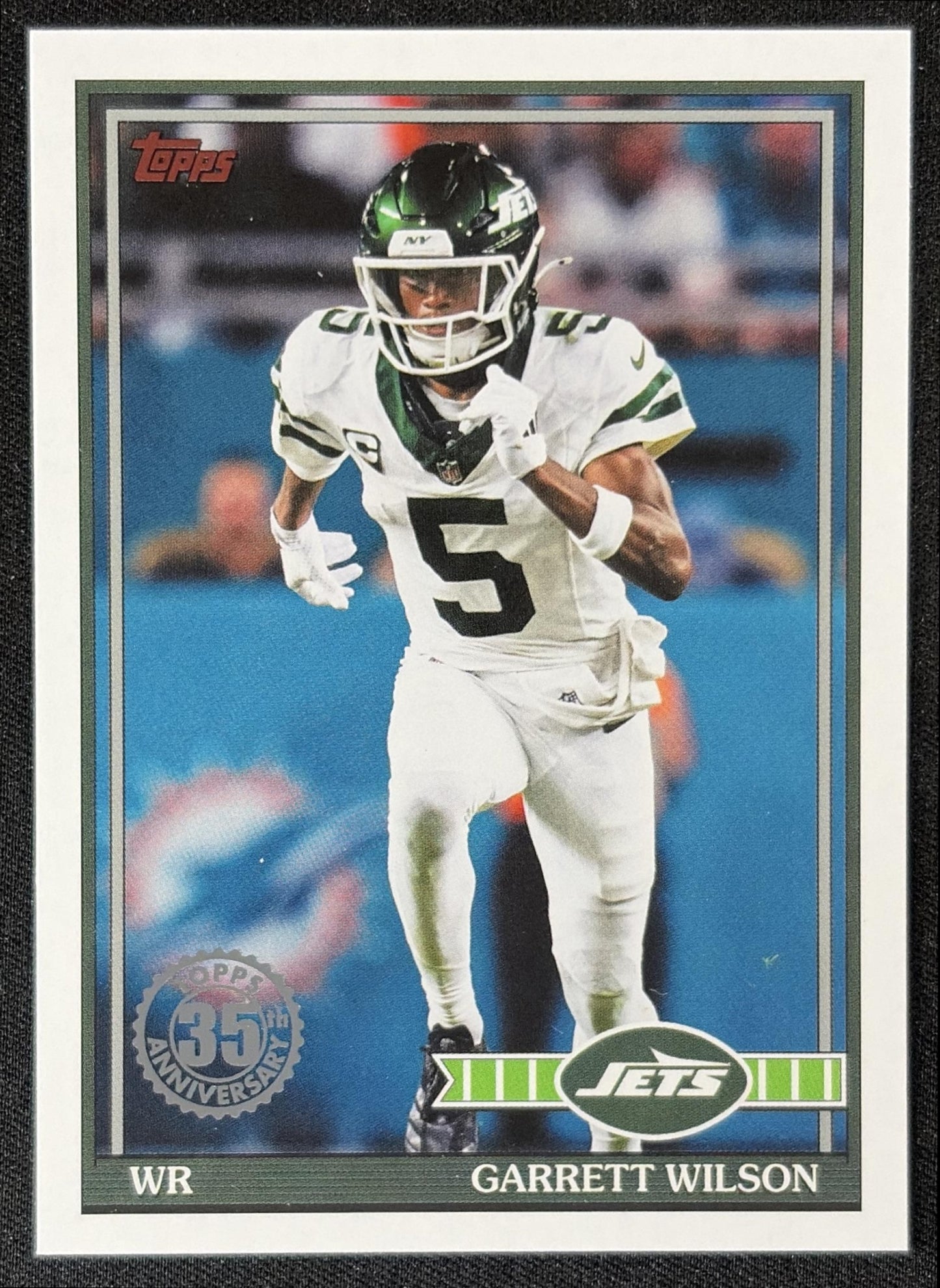 Garrett Wilson 2026 Topps 1991 Jets front