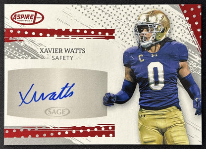Xavier Watts 2025 Aspire Auto Falcons front