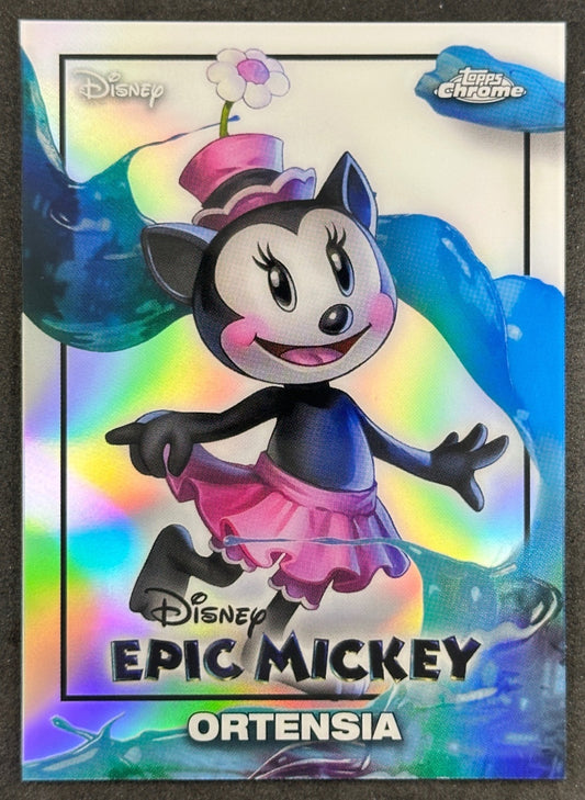 Ortensia 2026 Topps Disney Neon Epic Mickey Entertainment Cards