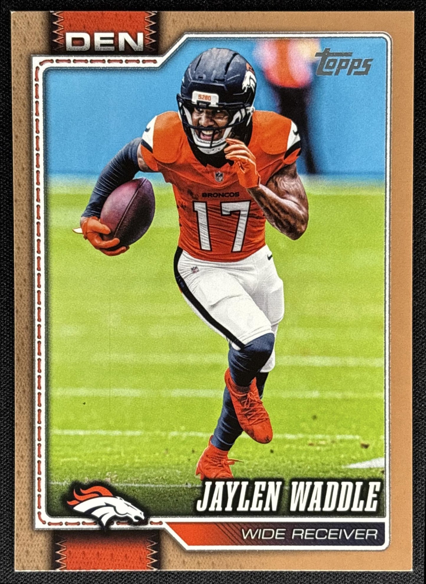 Jaylen Waddle 2026 Topps Gold /2026 Broncos