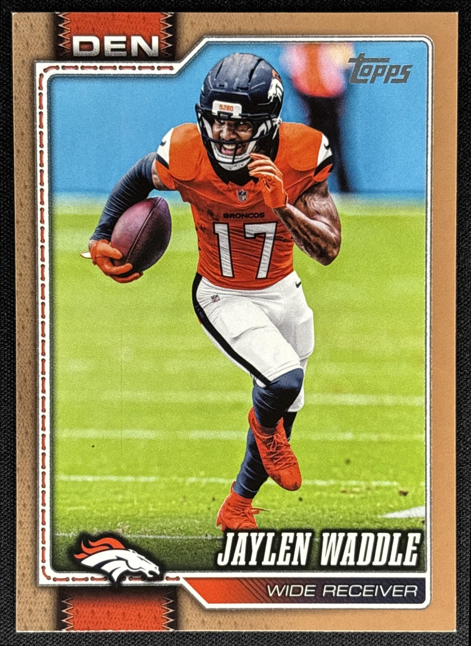 Jaylen Waddle 2026 Topps Gold /2026 Broncos