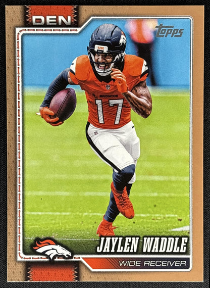 Jaylen Waddle 2026 Topps Gold /2026 Broncos