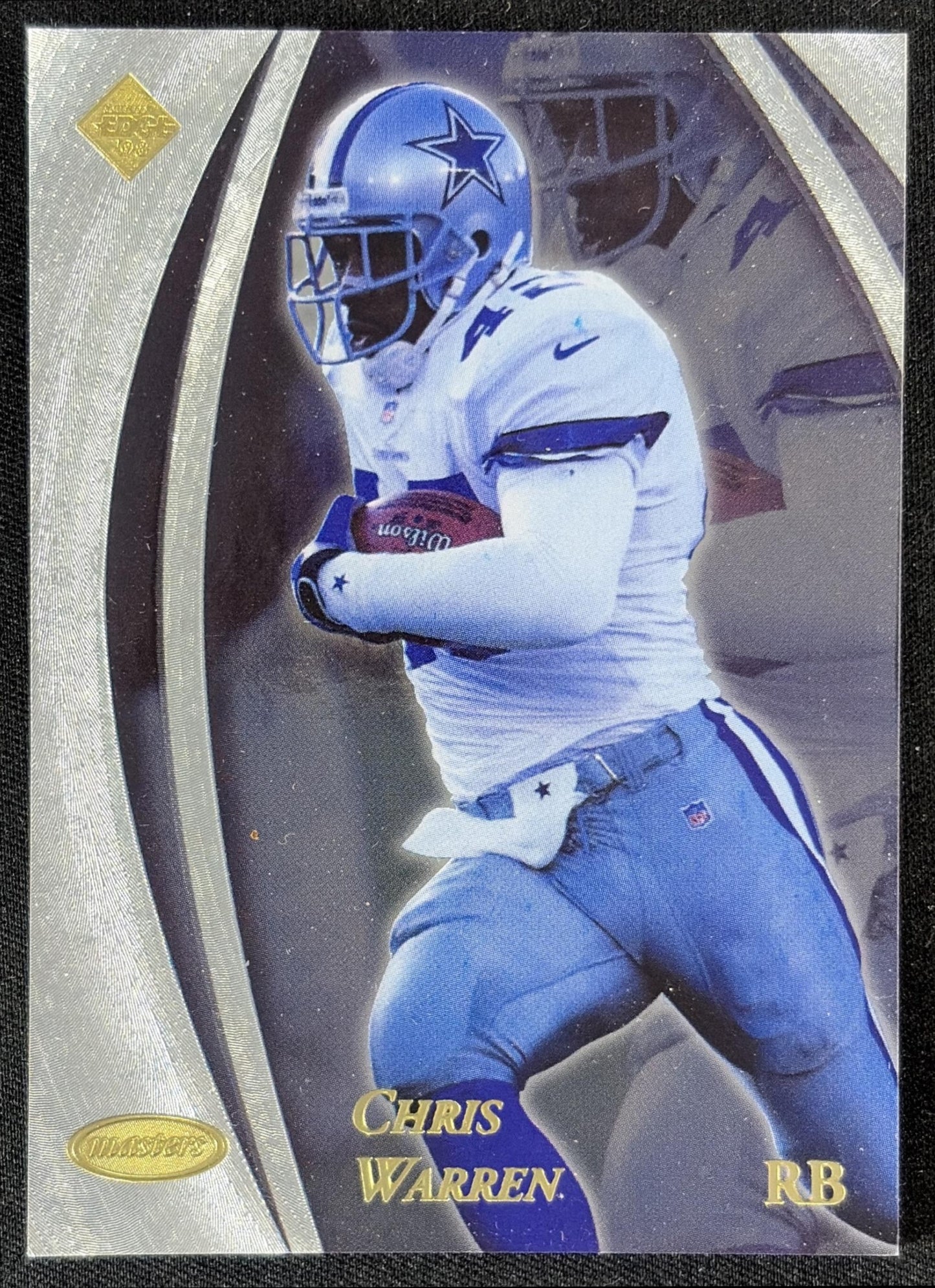 Chris Warren 1998 Collector's Edge Masters 50 Point /3000 Cowboys