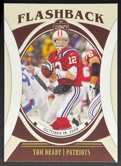 Tom Brady 2021 Legacy Flashback Patriots