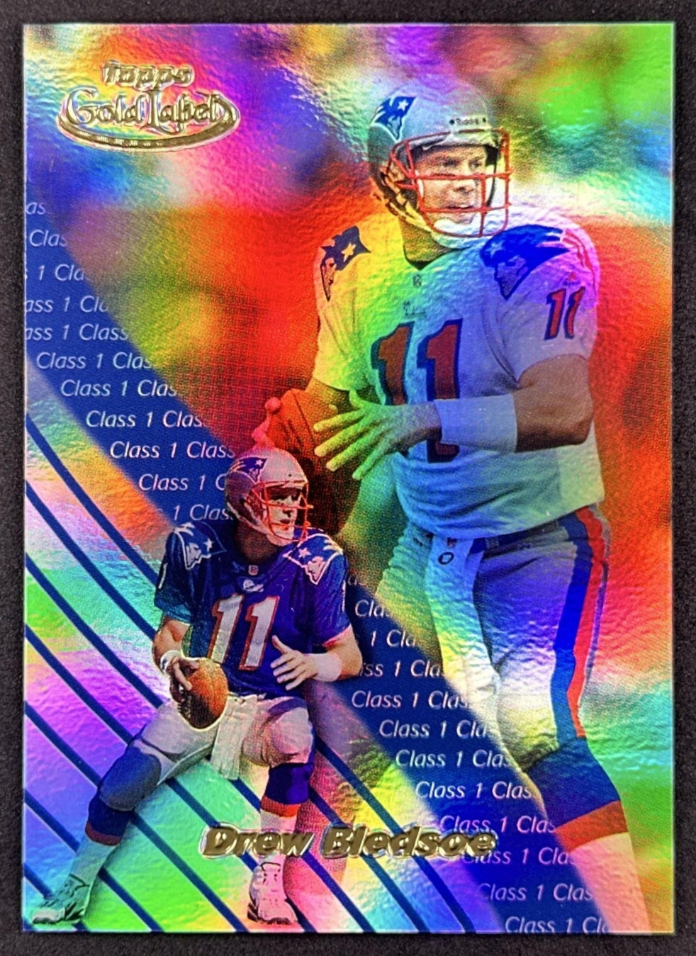 Drew Bledsoe 2000 Topps Gold Label Patriots