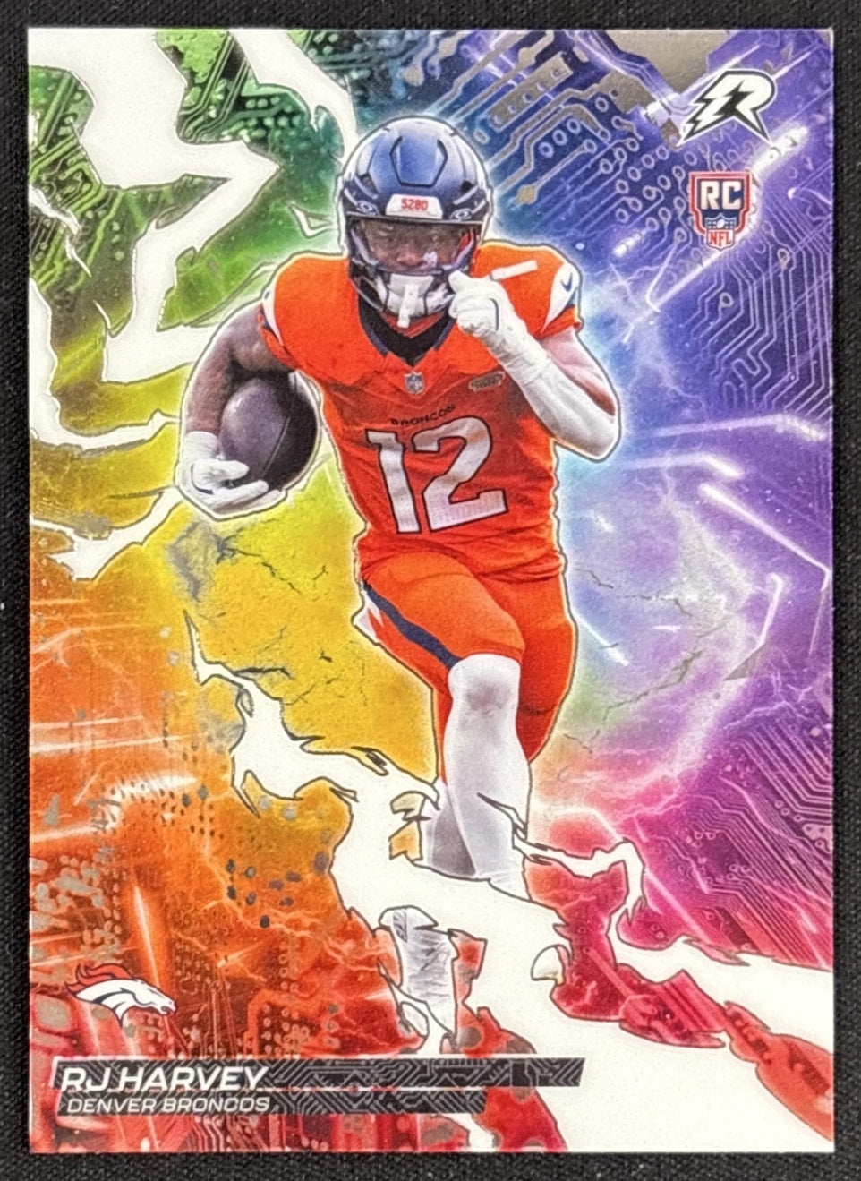 RJ Harvey 2025 Topps Resurgence Circuit Breakers Broncos
