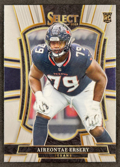 Aireontae Ersery 2025 Select Premier Level Texans Football Card