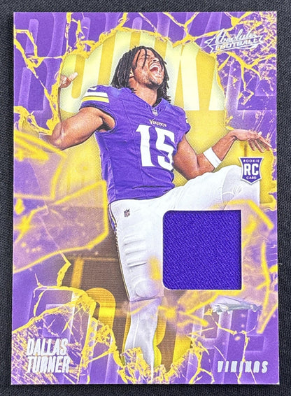 Dallas Turner 2024 Panini Absolute Rookie Force