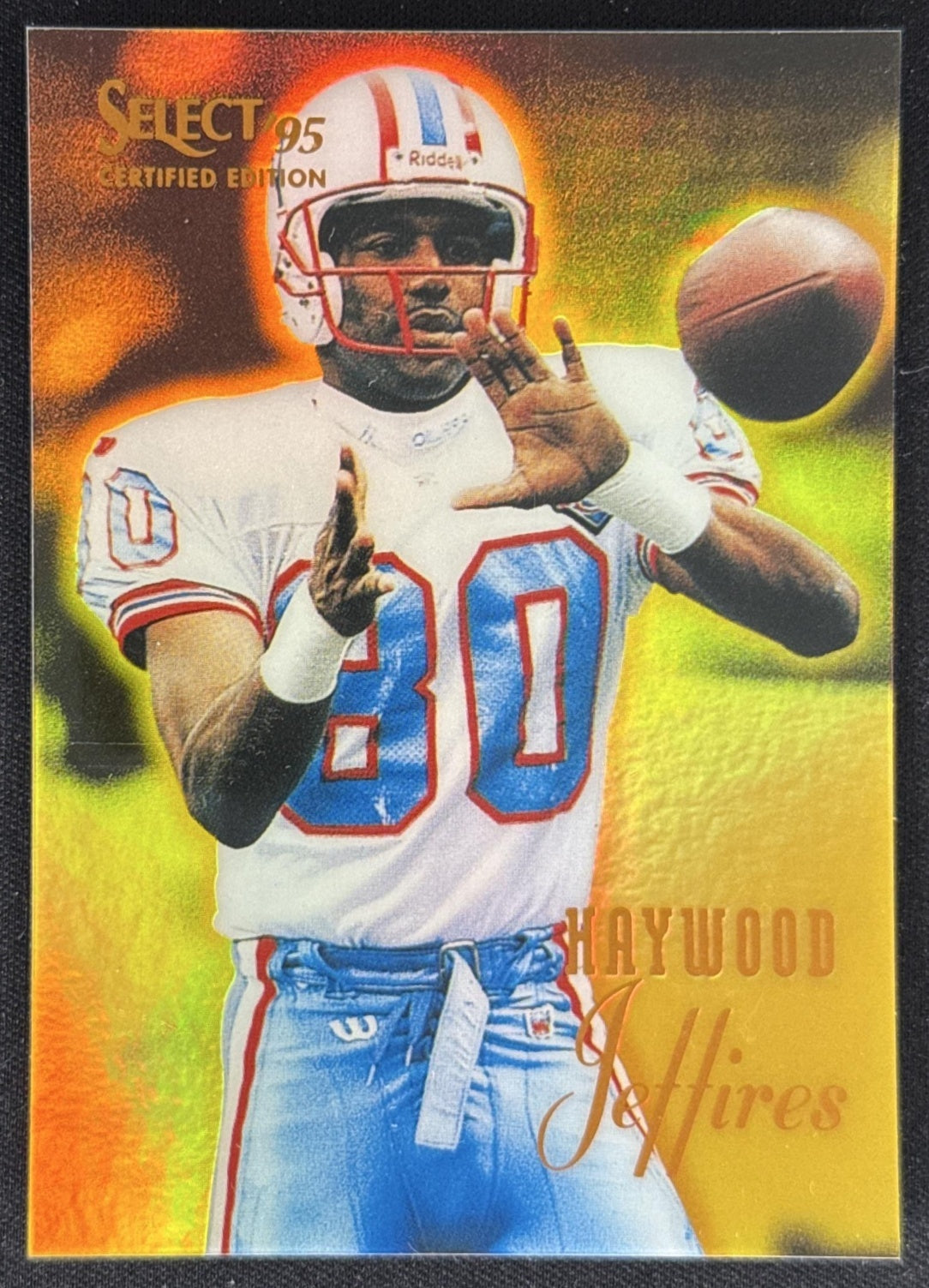 Haywood Jettires 1996 Pinnacle Select Certified Mirror Gold Titans Sports Trading Card