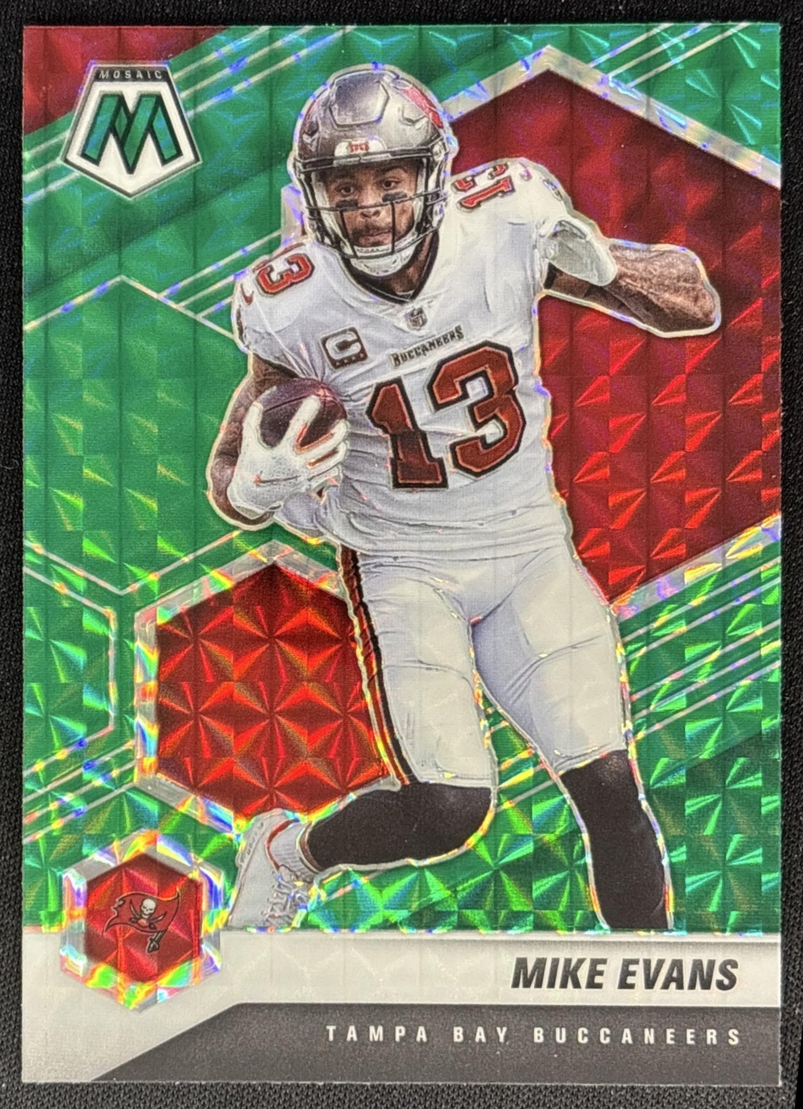 Mike Evans 2021 Panini Mosaic Prizm Green Buccaneers Default Title Sports Trading Cards