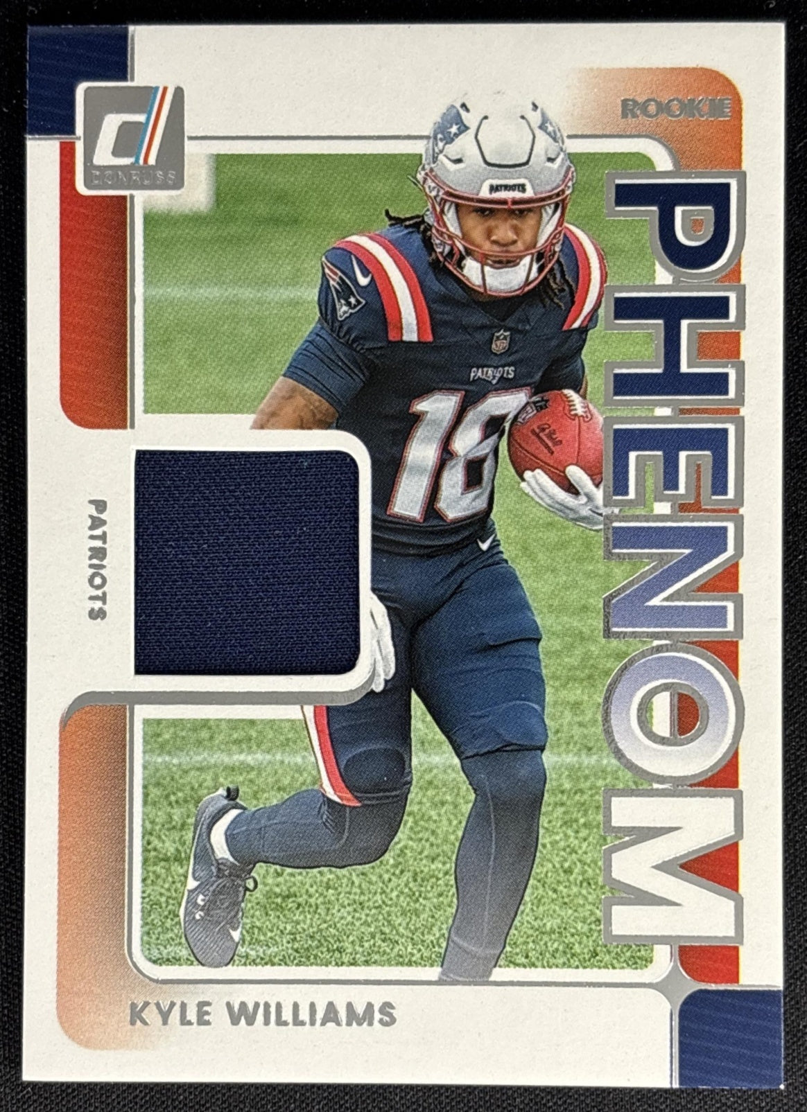 Kyle Williams 2025 Panini Donruss Rookie Phenom Jerseys Patriots