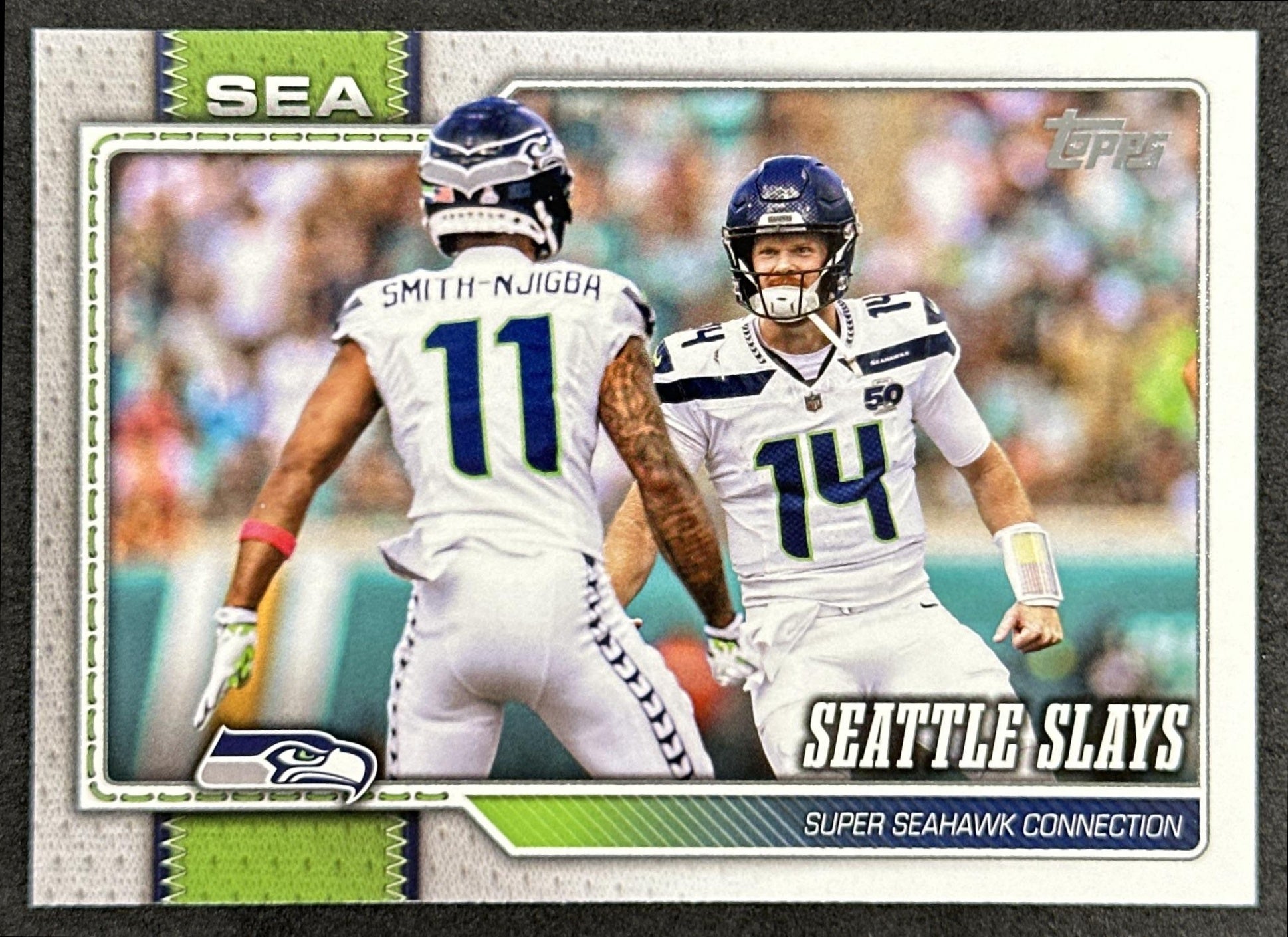 Seattle Slays 2026 Topps Flagship Seahawks Sports Trading Cards
