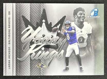 Lamar Jackson 2026 Bowman Young Kings Ravens