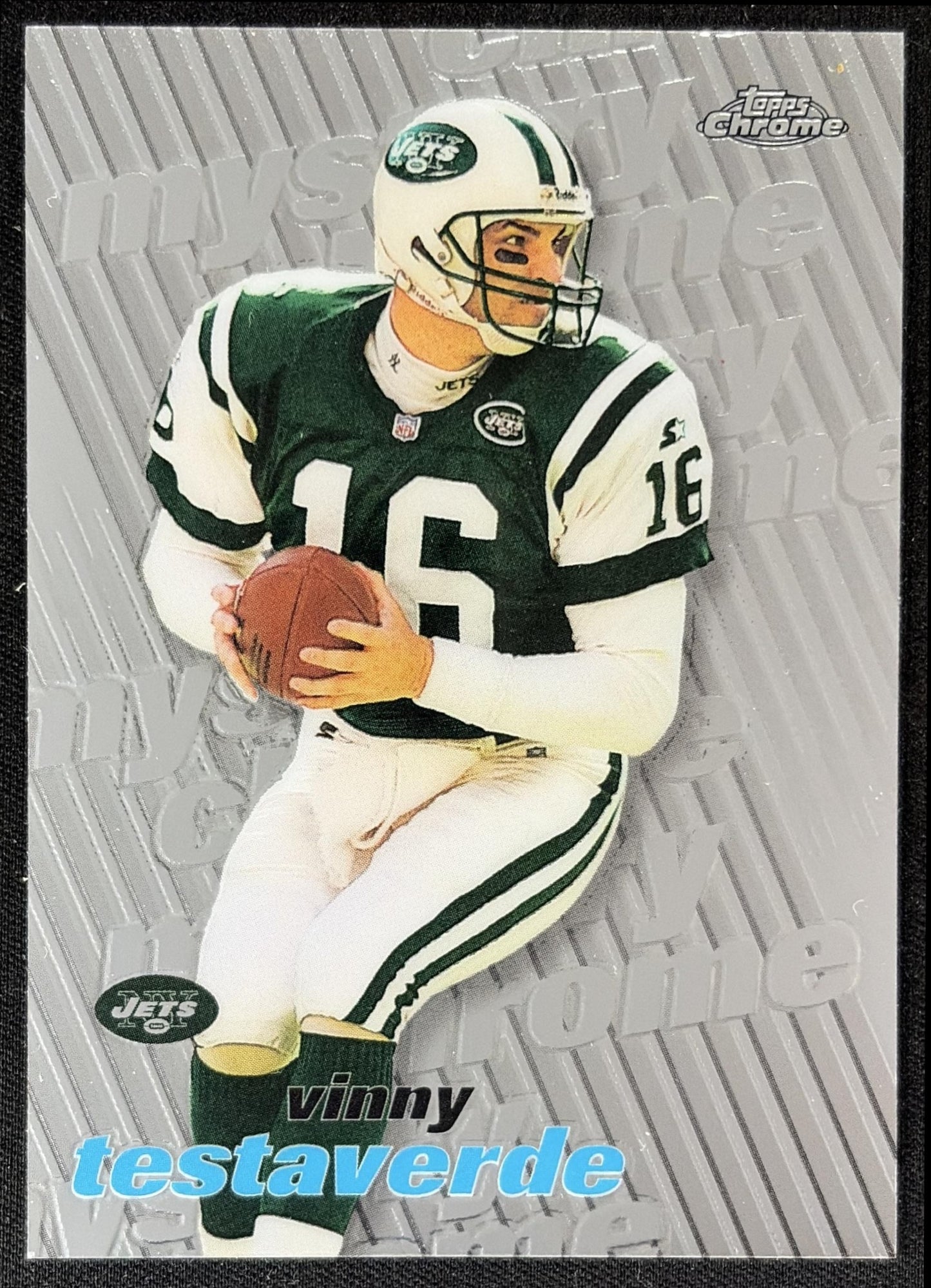 Vinny Testaverde 1999 Topps Mystery Chrome Jets