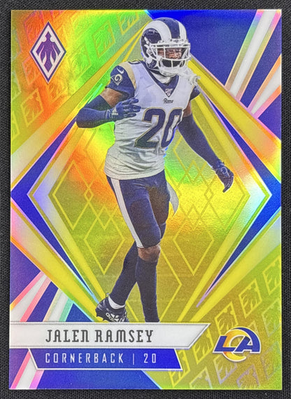 Jalen Ramsey 2020 Panini Phoenix Yellow /75 Rams