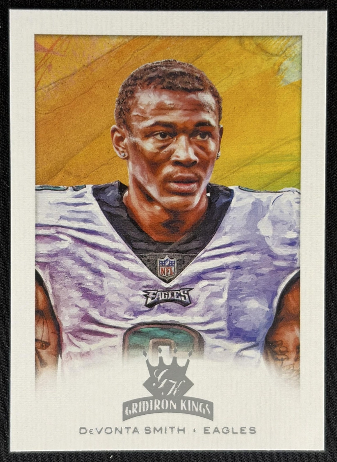 DeVonta Smith 2021 Panini Chronicles Gridiron Kings Eagles