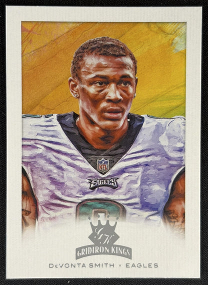 DeVonta Smith 2021 Panini Chronicles Gridiron Kings Eagles
