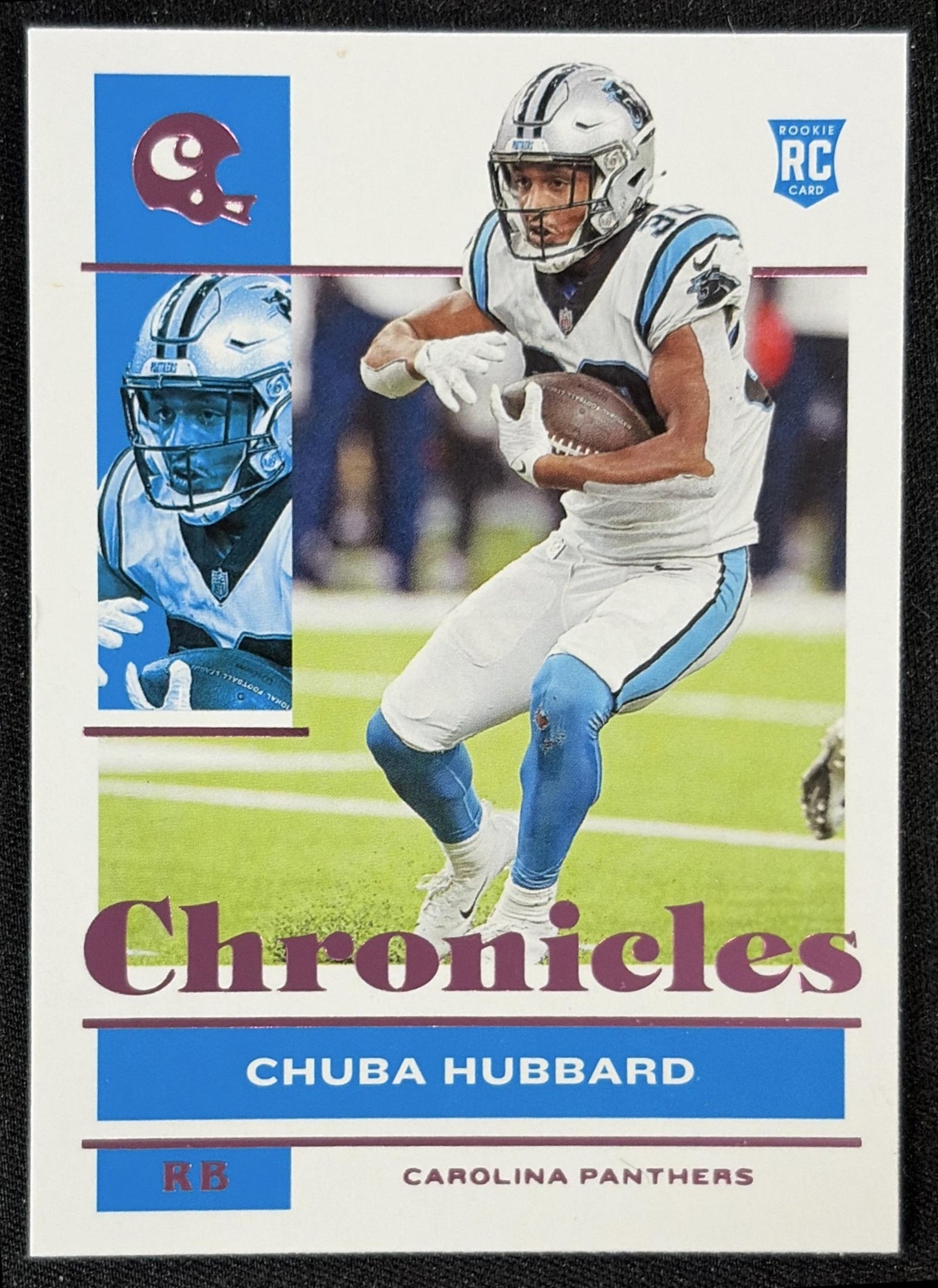 Chuba Hubbard 2021 Panini Chronicles Pink Panthers