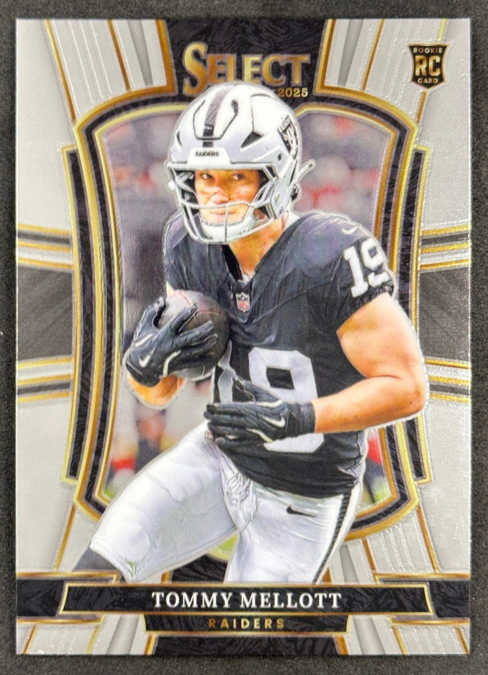 Tommy Mellott 2025 Select Premier Level Raiders Football Card