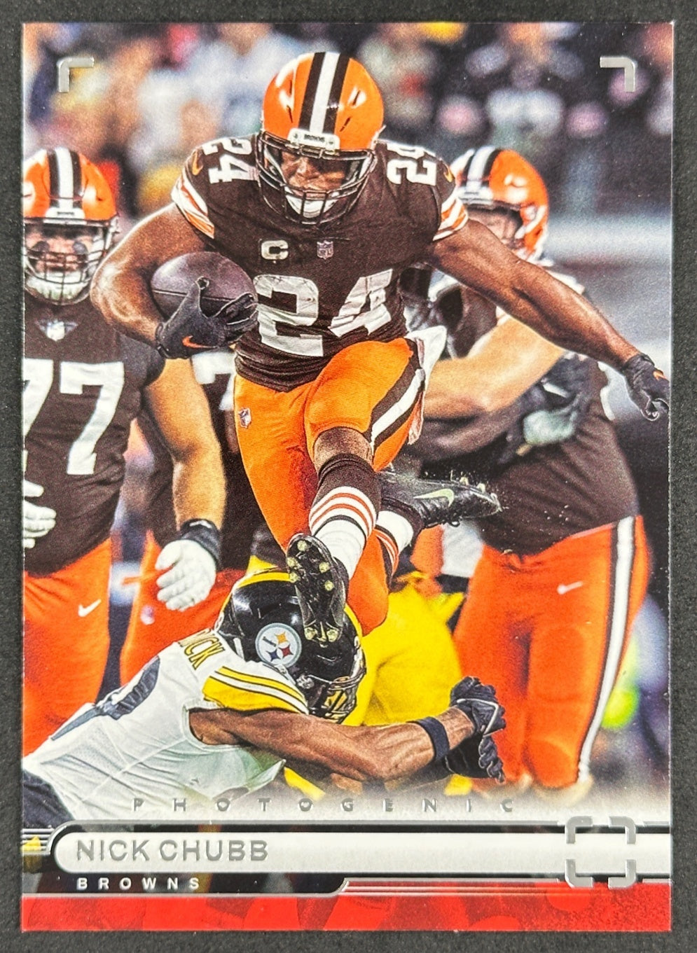 Nick Chubb 2022 Chronicles Photogenic Browns Sports Trading Card