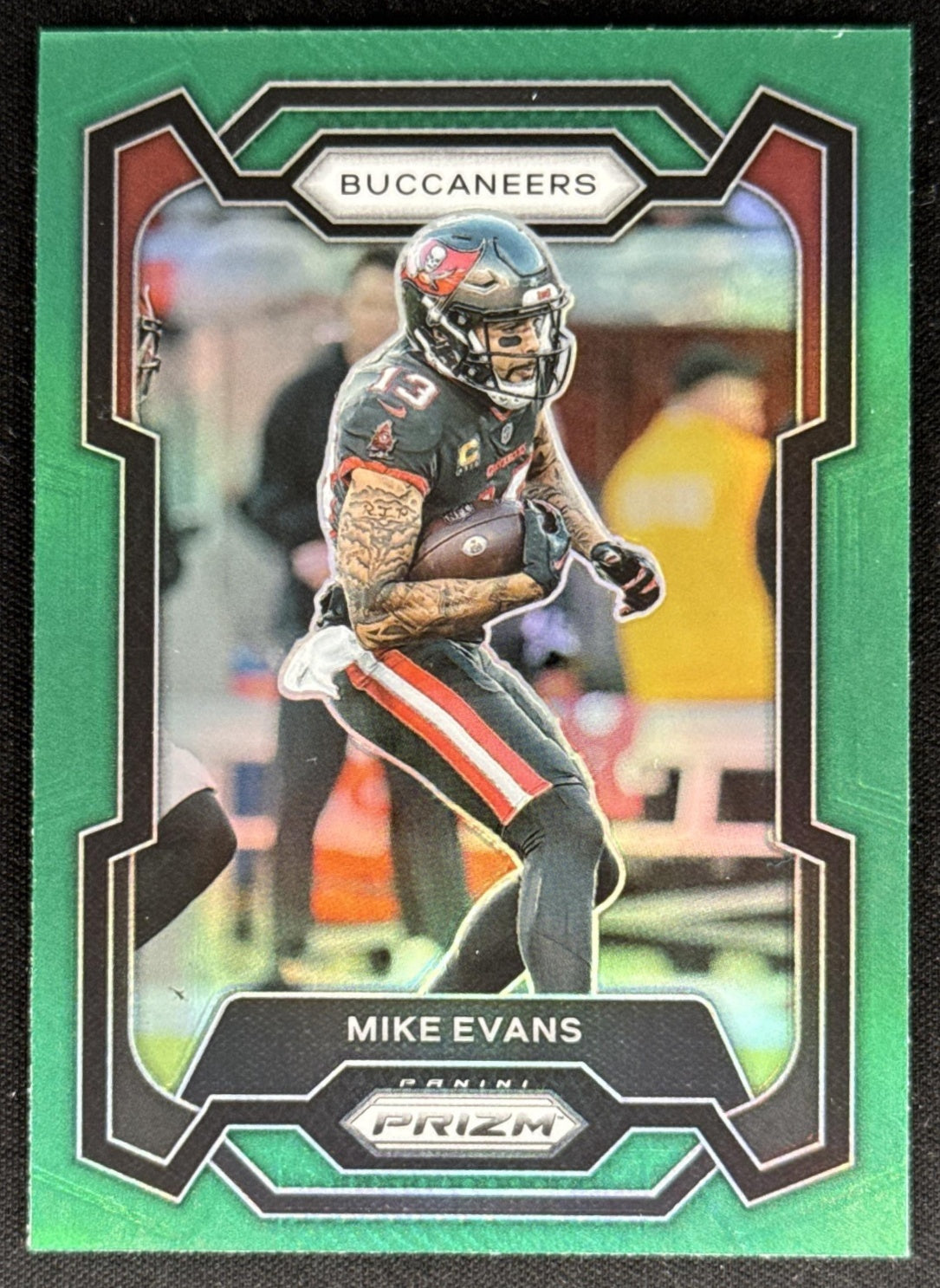 Mike Evans 2023 Panini Prizm Green Buccaneers Default Title Sports Trading Card
