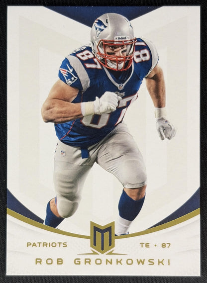 Rob Gronkowski 2012 Panini Momentum Gold /99 Patriots Sports Trading Cards