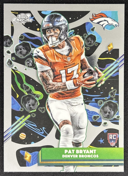 Pat Bryant 2025 Topps Cosmic Chrome Broncos