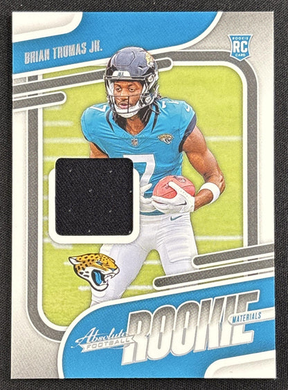 Brian Thomas Jr. 2024 Panini Absolute Rookie Materials Jaguars