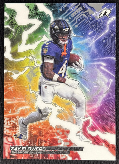 Zay Flowers 2025 Topps Resurgence Circuit Breakers Ravens
