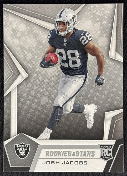 Josh Jacobs 2019 Panini Rookies & Stars Raiders