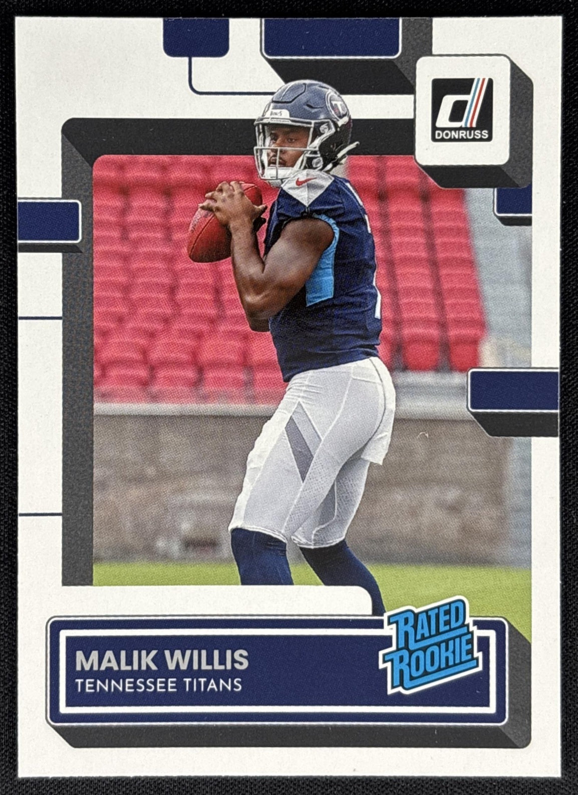 Malik Willis 2022 Panini Donruss Titans