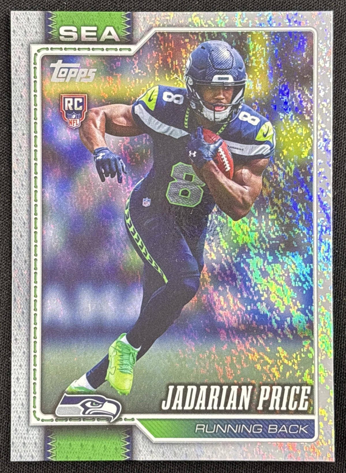 Jadarian Price 2026 Topps Holo Foil Seahawks
