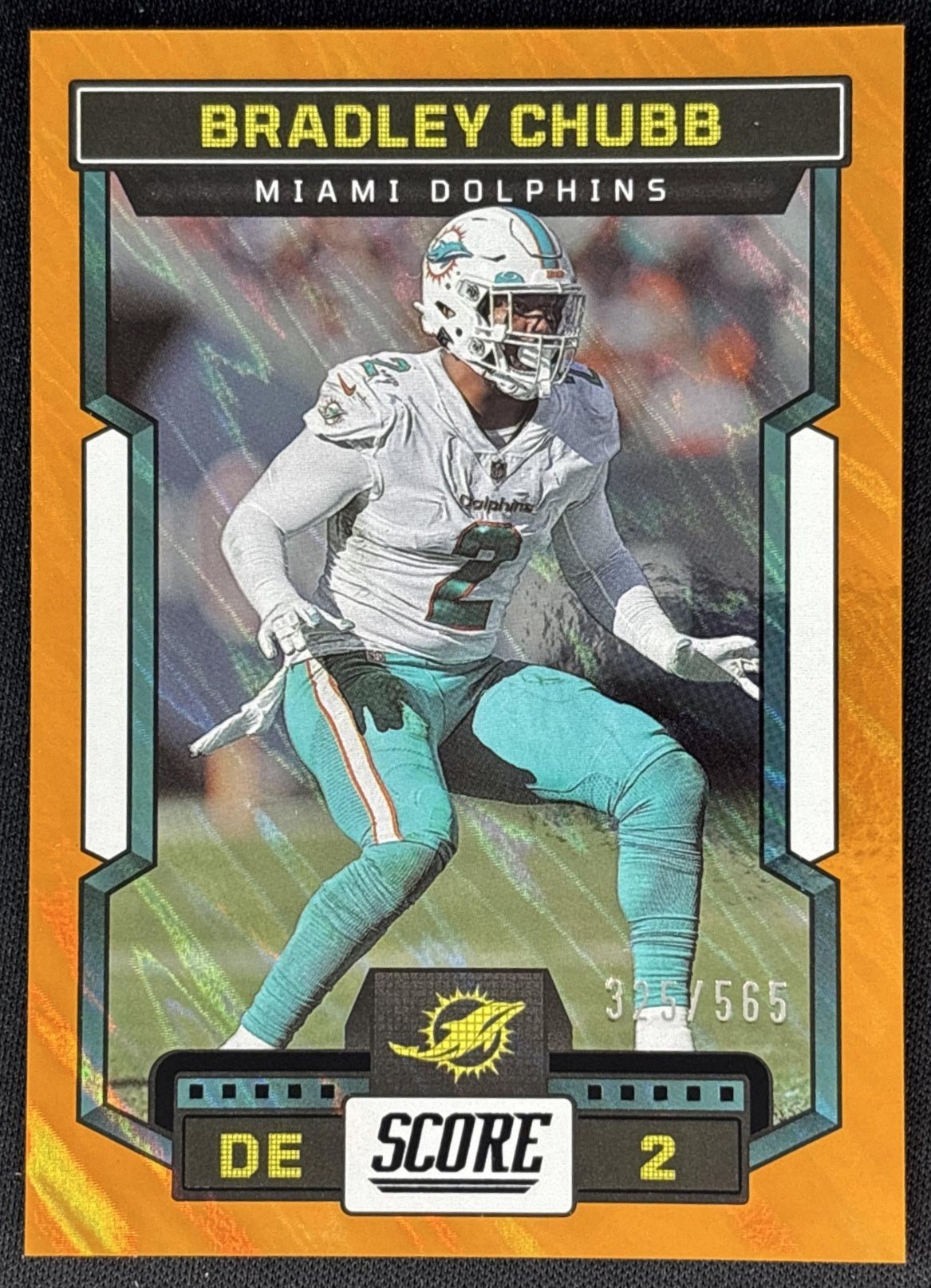 Bradley Chubb 2023 Panini Score Lava /565 Sports Trading Cards
