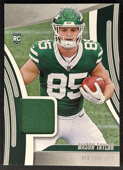 Mason Taylor 2025 Panini Absolute Rookie Materials Jets