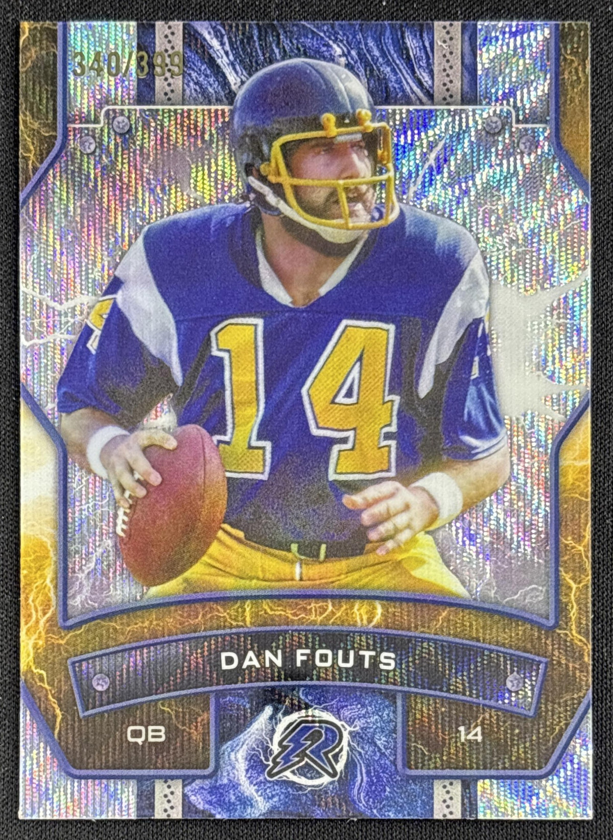 Dan Fouts 2024 Topps Resurgence Surge /399 Chargers