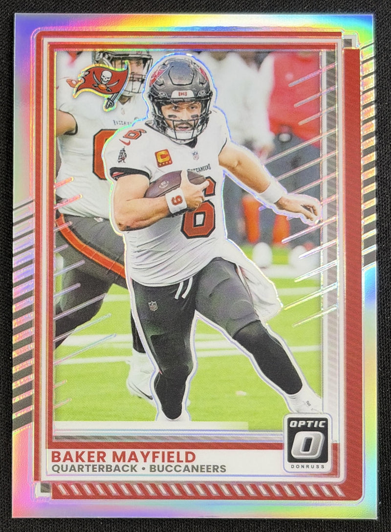 Baker Mayfield 2025 Panini Donruss Optic Holo Prizm Buccaneers