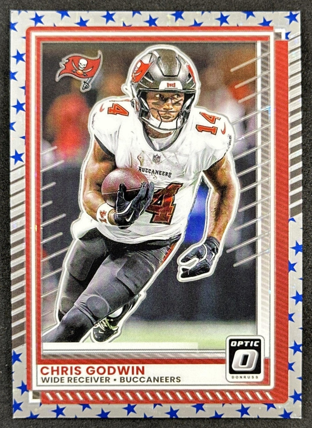 Chris Godwin 2025 Panini Donruss Optic Stars Prizm Buccaneers Default Title Sports Trading Cards
