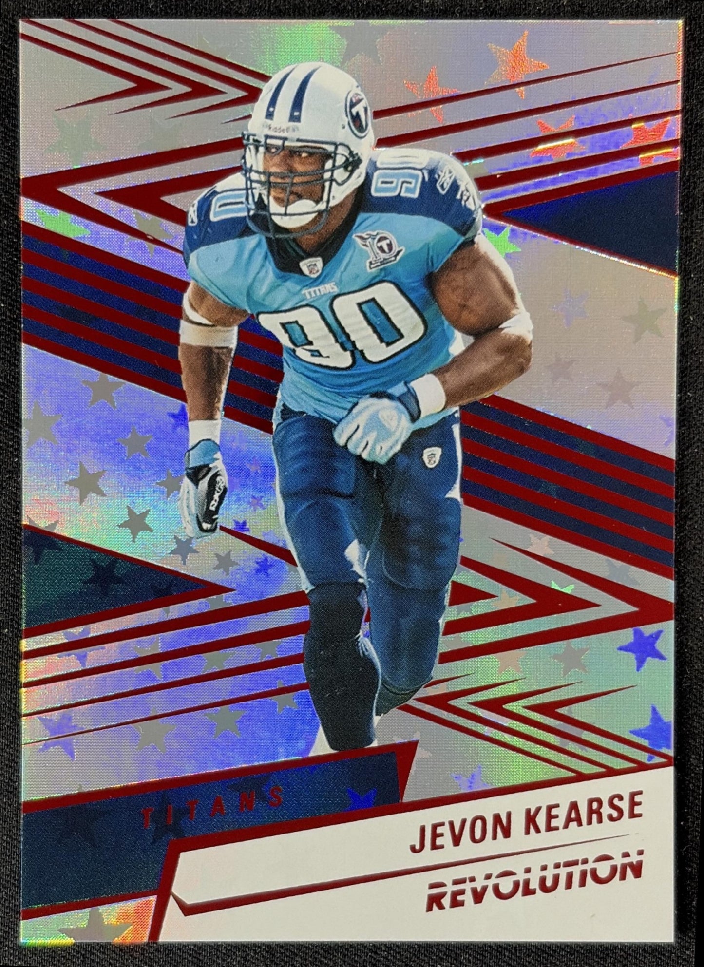 Jevon Kearse 2025 Panini Revolution Red Astro Titans front