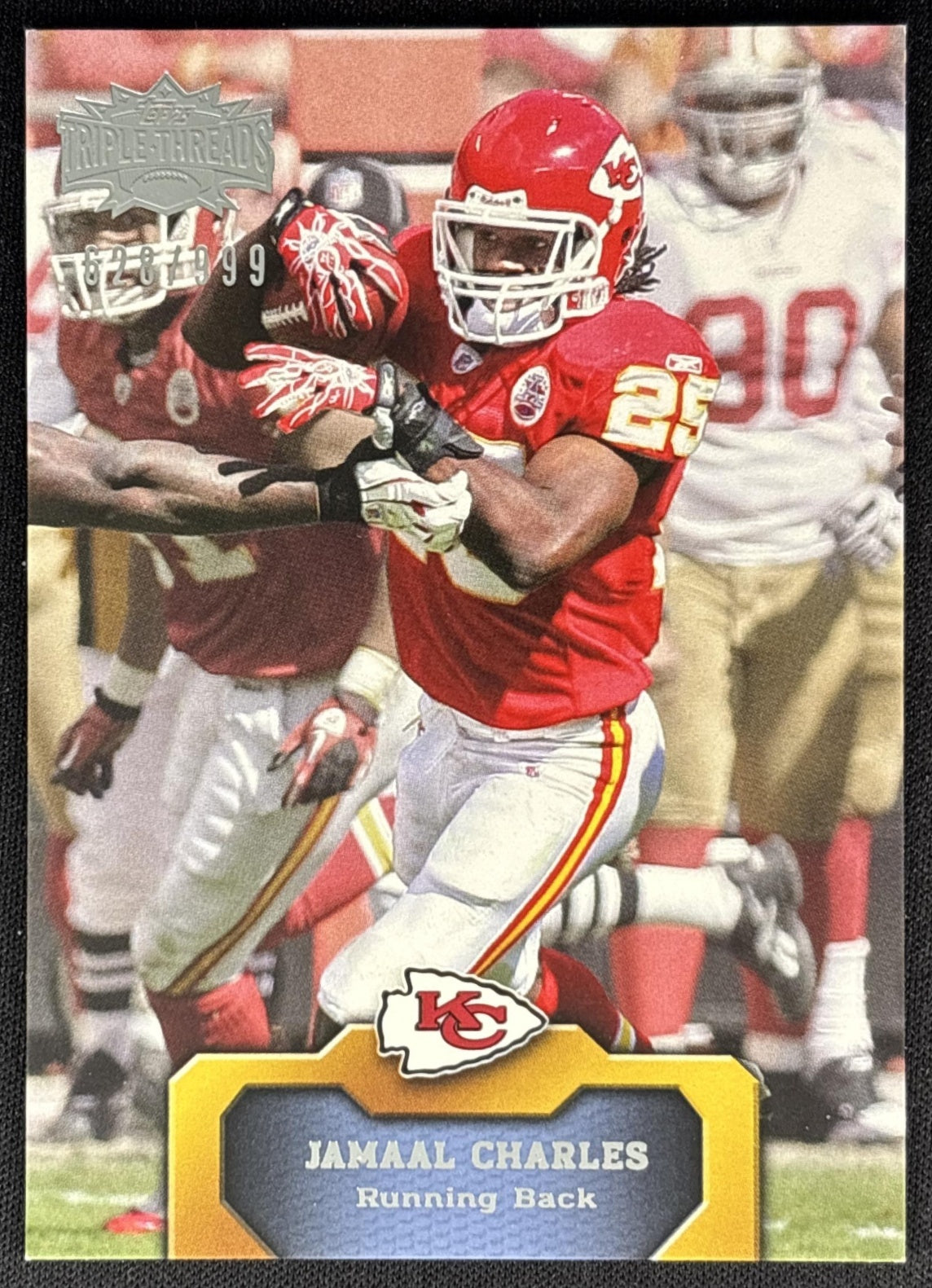 Jamaal Charles 2011 Topps Triple Threads /999 Chiefs front
