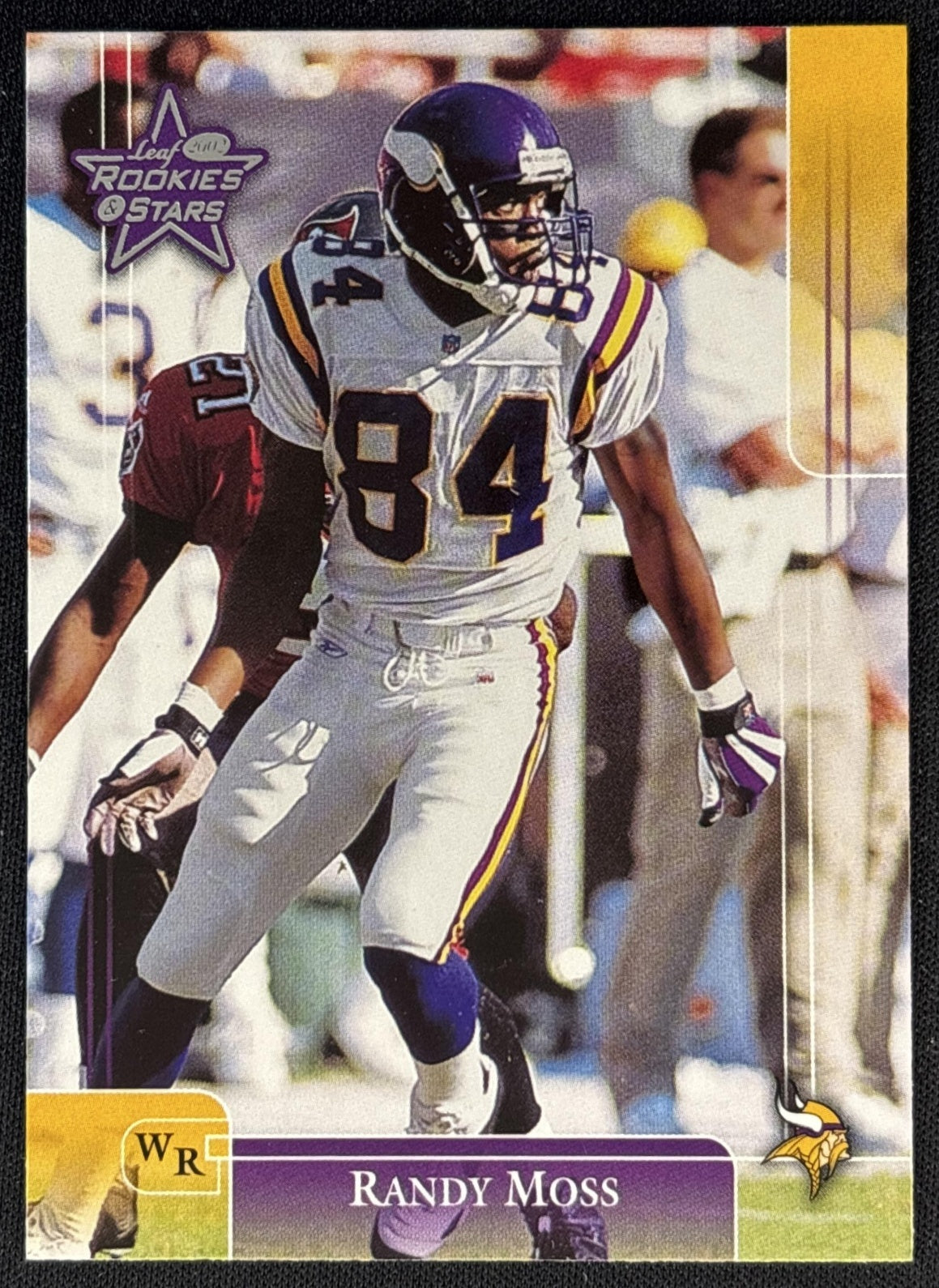 Randy Moss 2002 Leaf Rookies & Stars Vikings