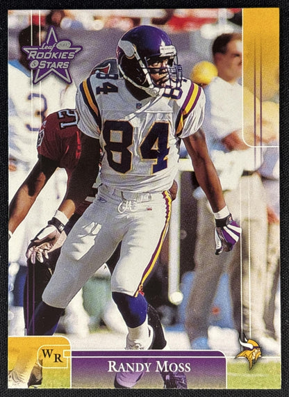 Randy Moss 2002 Leaf Rookies & Stars Vikings