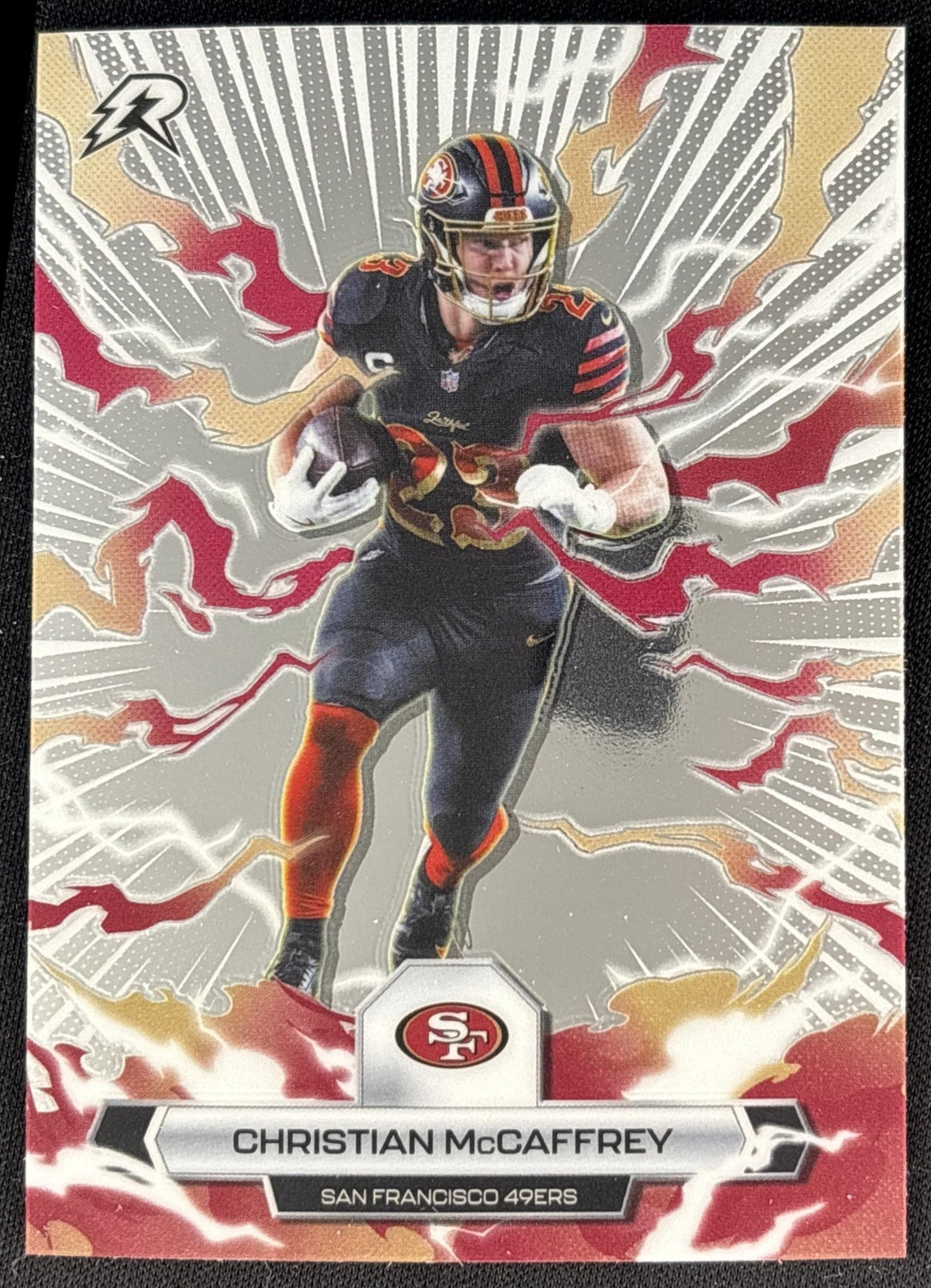 Christian McCaffrey 2025 Topps Resurgence 49ers San Francisco 49ers front