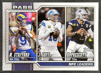 Matthew Stafford Dak Prescott Jared Goff 2026 Topps Flagship Sports Trading Cards
